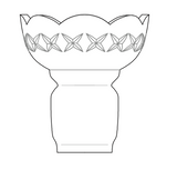 3011/1707A Candle Cup